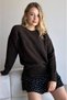 Crew Neck Drop Shoulder Soft Textured Loose Fit Long Sleeve Basic Knitwear Sweater Aw26Kz00029 - 2