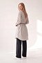 Gray buttoned poplin shirt - 2
