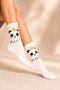 Women's Stone Detailed Bamboo Half-Toe Colorful Seamless Socks 6-Pack - 4