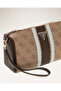 Women's Portfolio Bag Patterned Wrist Strap Zippered Logo Daily Stylish Model Pw7572P6352