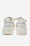 Women's sneaker thick sole daily shoes genuine leather noemie white - 5