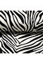 Zebra Pattern & Black 2 Piece Wallet Set 11 X 8 Cm. - 2