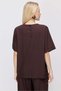 Women's Crinkle Textured Crew Neck Blouse - 5