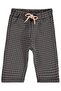 Square Patterned 6-18 Months Sweatpants - Gray