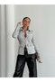 Polo Collar Gold Button Detailed Pocketed Fit Cut Long Sleeve Knitwear Jacket Cardigan Aw26Hi0017