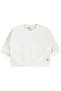 Floral Embroidered Basic Sweatshirt for 6-18 Months - Ecru