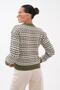 Women's Patterned Crew Neck Knitwear Knitted Sweater 265229 - - 5