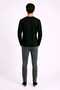 Long Sleeve Jacquard Sweatshirt - 4