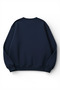 Unisex Soft Textured Lucky Heart Ace Printed Design Oversize 3 Yarn Crew Neck Sweatshirt - 2