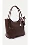 Carla Large Size Bag with Scarf and Mini Wallet (Light Brown) - 3