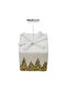 New Year's Ornament Zigzag Gift Box Gold 12 cm - 2
