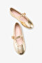 Cealo Women's Ballerinas - Gold - 3