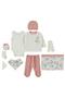 Star Bodysuit Sets - Pink