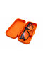 Orange Glasses Box with Lid Eyeglasses Carry Box Glasses Storage Container Hard Plastic Glasses Case - 2