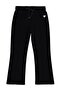 Heart Embroidered Sweatpants for 10-13 Years Old - Black