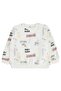 Best Ever Printed Sweatshirt for Ages 6-9 - Ecru