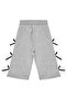6-18 Months Sweatpants with Bow - Gray - 3