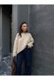 Crew Neck Drop Shoulder Oversize Loose Fit Long Sleeve Basic Knitwear Sweater Aw26Kz00030