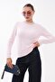 Women's Stone Detailed Collar Bearded Knitted Sweater 265158 - - 2