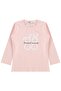 Rabbit Printed Sweatshirt for 2-5 Years Old - Powder