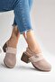 Zaronil Women's Genuine Leather Clogs Slippers Mink Suede - 7