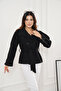High Collar Short Lined Cashmere Coat - 2