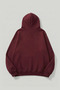Unisex Soft Textured Contact Printed Design Oversize 3 Thread Hoodie Sweatshirt - 2
