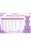 Girl's Mermaid Costume - Lilac Pink Sequined Pearl Bow Tulle Tail Birthday Dress (2-Piece Set) - 4