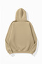 Unisex Soft Textured Luck Heart Ace Printed Design Oversize 3 Thread Hoodie Sweatshirt - 2