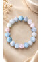 Natural Morganite Stone Women's Bracelet