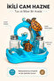 Ocean Themed Double Glass Salt and Pepper Shaker Set with Sea Turtle Figure Decorative Ocean Themed Home Kitchen Accessory - 6