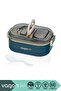 550 ml Single Layer Stainless Steel Bento Lunch Box New Generation Lunch Box with Sauce Bowl Model-7084