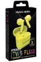 Căști wireless galben fluorescent - 2