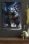 Blastoise Anime Metal Wall Art - 4