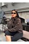 Women's Button Detailed Turtleneck Knitwear Sweater - 2