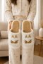 Women'S, Owl Figured, Plush, Comfortable, Home Wear, Plush House Slippers
