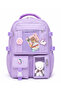 Kawaii Bag Club Korean Style Orthopedic Domestic Daily Multi-Pocket School Backpack with Accessory Gift