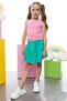 Girl's Textured Shorts Skirt