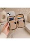 iPhone 14 Plus (6.7 Inch) Compatible Premium Lux Leather Case with Open Sides, Slim Design, Wallet, Zipper, Card Holder, Crossbody Neck Strap, and Drawstring Strap - 3