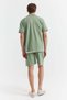 Men's Tie-Waist Textured Shorts - 4