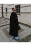 Women's Shawl Collar Comfortable Fit Oversize Loose Knitwear Cardigan - 4