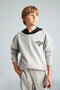 Boy's Sweat Suit G6174A8/Gr91 Lt.Grey - 4