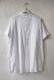 Italian White Judge Collar Short Sleeve Buttoned Embroidered Lace Casual Cotton Long Woven Blouse 76 70 - 4