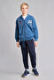 Regular Fit Navy Blue Boys' Trousers H9195A8/Nv253 - 2
