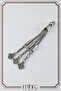 Triple Rosary Tassel – Kazaz Model - Natural Stone, Amber and Epoxy Rosary Making Material