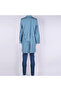 Indigo Buttoned Maternity Shirt - 3