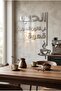 Coffee Corner, Graffiti, Gold Plexi Painting, Love Is Coffee in the Arab Code, Kitchen Ornament 70X50Cm - 3