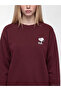 Xsidesnoopy Printed Thick Oversize Women's Sweatshirt - 3