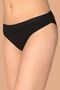 Tutku-Women's Black 6-Pack Cotton Waterway Bikini Panties