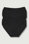 Tutku-Women's Black Lycra Bato Panties 6 Pack 0924 Msnv365T0924Unl6S